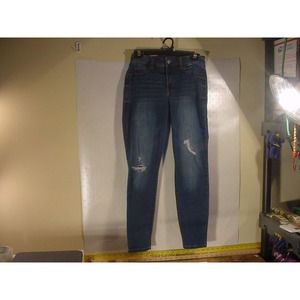 Girls Clothes - REWASH Juniors Blue Denim Jeans - Size 5 Junior